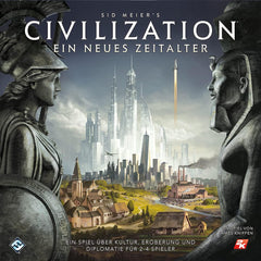 Fantasy Flight Games, Civilization: A New Age, Core Game, Ekspertspil, Brætspil, 2-4 spillere, Alder 14+, 120+ minutter, Tysk