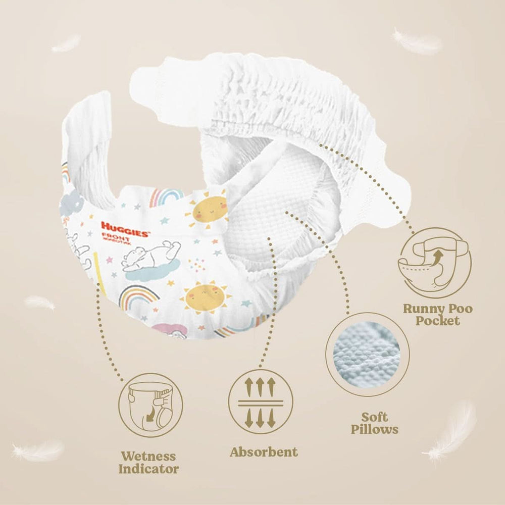 Huggies Extra Care bleer, str. 3 (4-9 kg), pakke med 96 Mother and Child Naty Shop