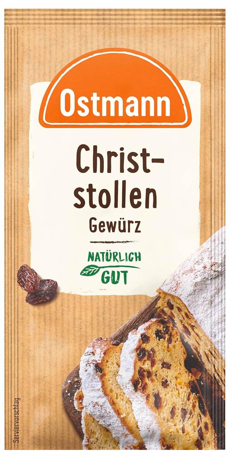 Ostmann Gewürze – Glühwein-Gewürz, Gewürzmischung für Glühwein, Punsch, Feuerzangenbowle & Kinderpunsch, ideel til Winter- og Weihnachtszeit, vegansk, 12 g (1er Pack)
