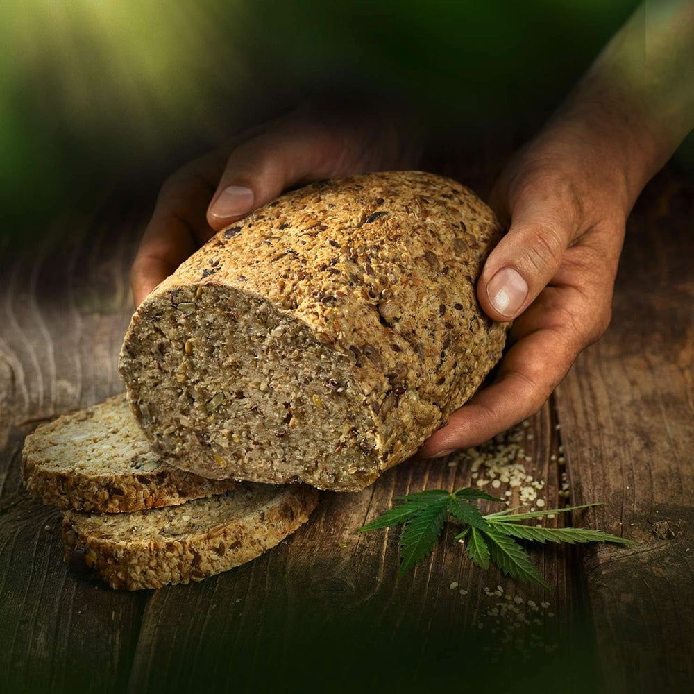 Biozentrale, brødbageblanding med hampefrø og hørfrø, økologisk, 500 gram Kitchen Naty Shop