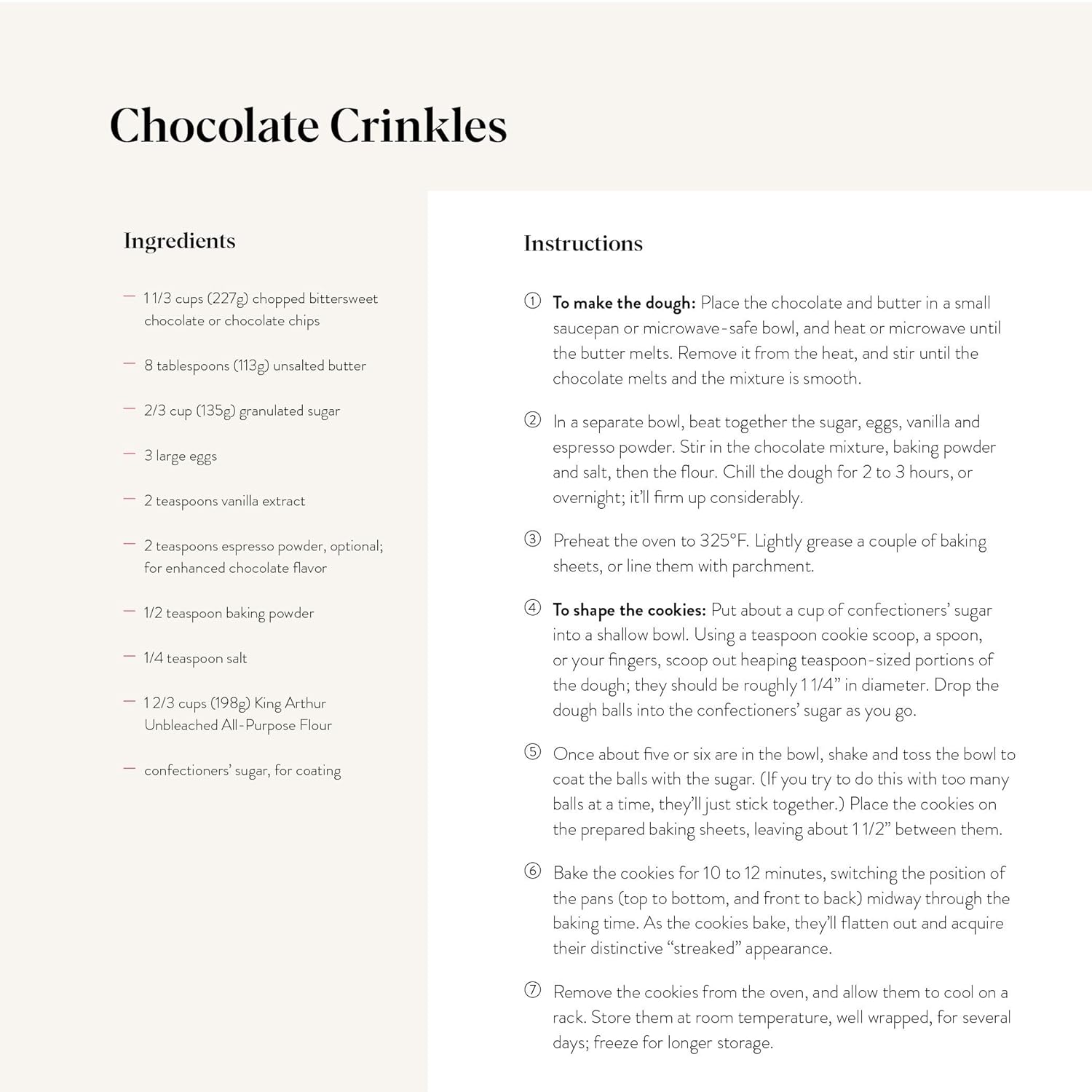 King Arthur Espresso Powder - Intens kaffesmag i kager