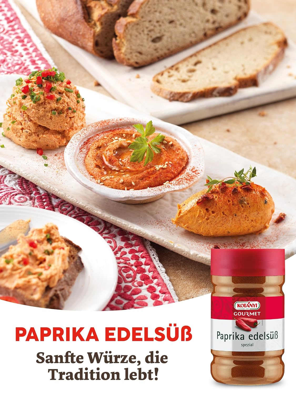 Kotányi Paprika Edelsüß Spezial - Ungarsk Paprika Til Horeca