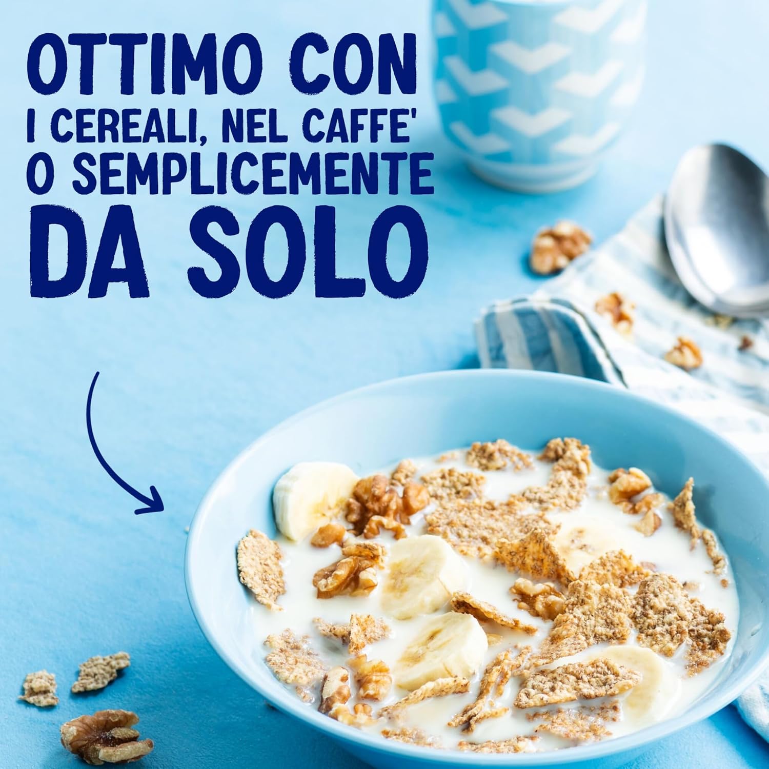Alpro Soya Drink Natural 12x1L - Lactose Zero, Glutenfri