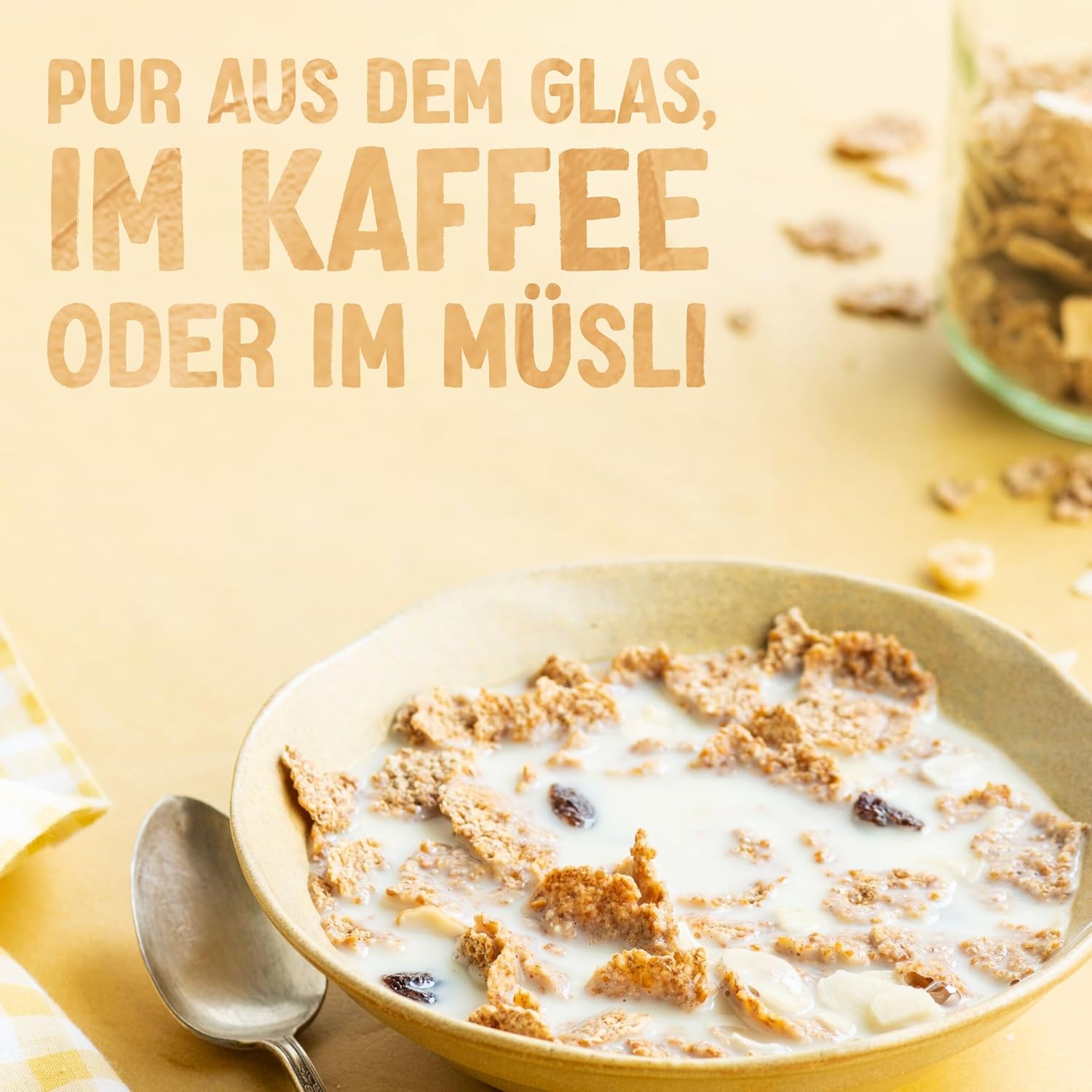 Alpro Vanilje Sojamælk 8x1L - Vegansk og rig på calcium