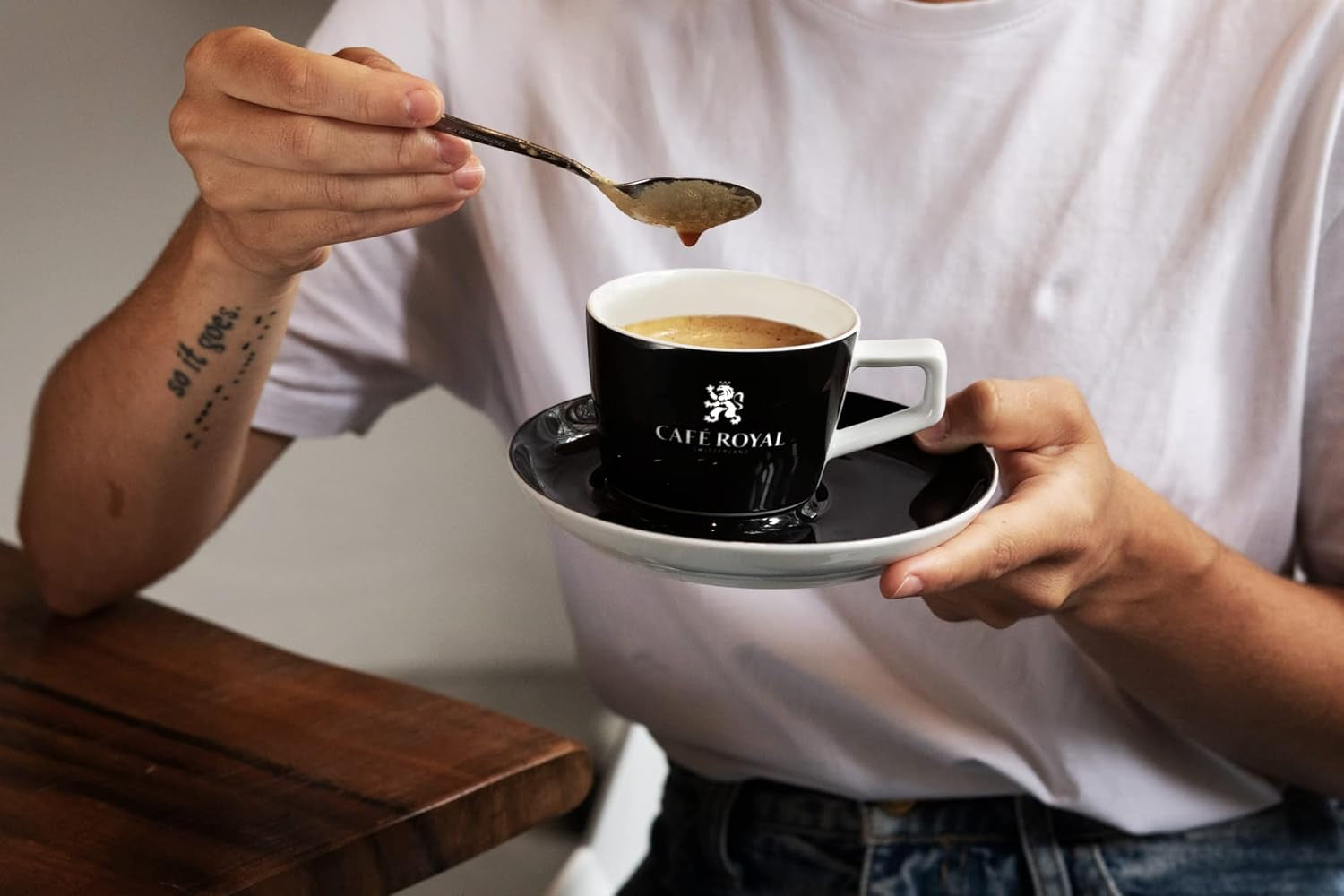 Café Royal Lungo Forte 36 Kapseln für Nespresso Kaffee Maschine - 8/10 Intensität - UTZ-zertifiziert Kaffeekapseln aus Aluminium (Packung mit 2)