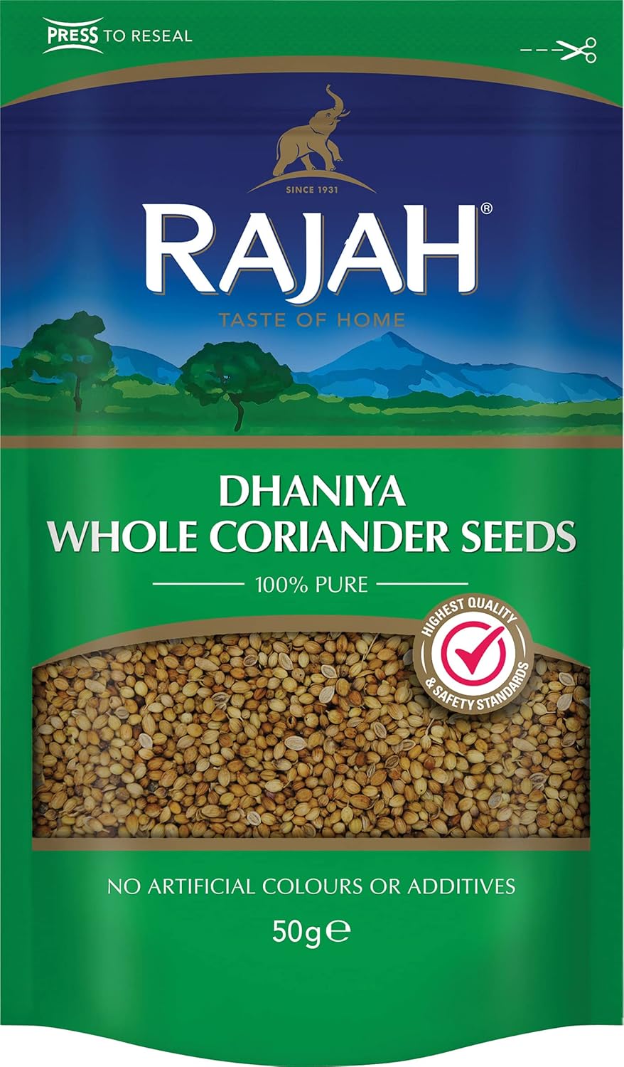 Rajah Kreuzkümmelsamen – Hele Kreuzkümmelsamen zum Würzen und Kochen – 1 x 85 g