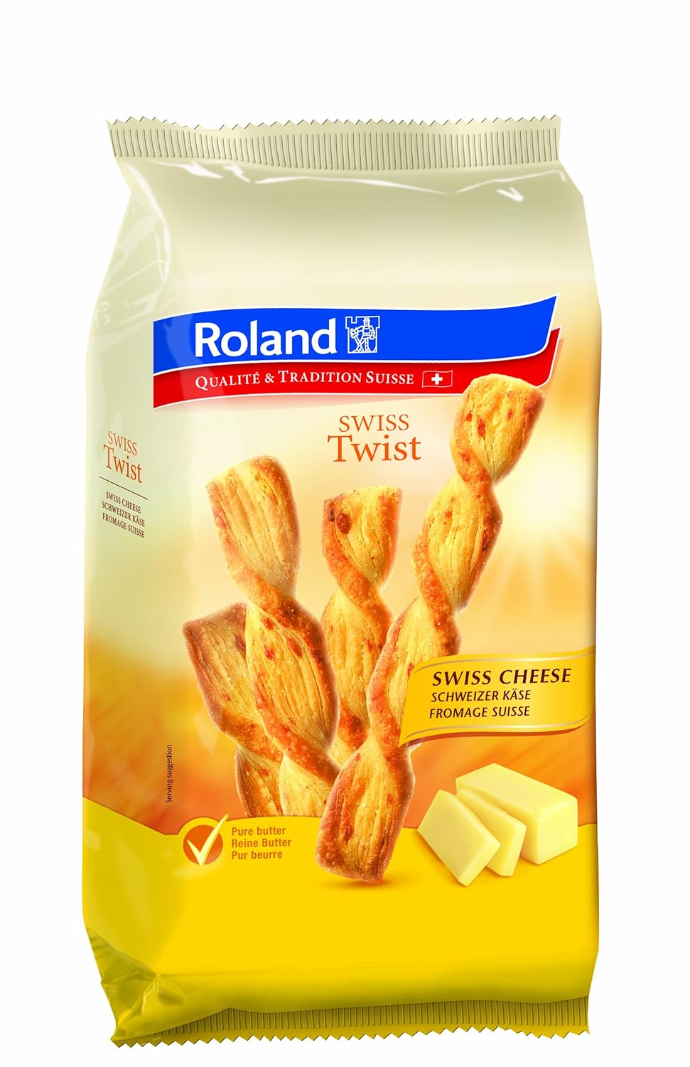 Roland Swiss Twist Swiss Cheese - Med Ægte Smør