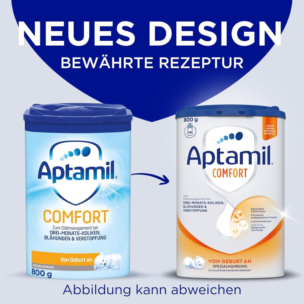 Aptamil Comfort - Speciel formel fra fødslen - 1 x 800 g