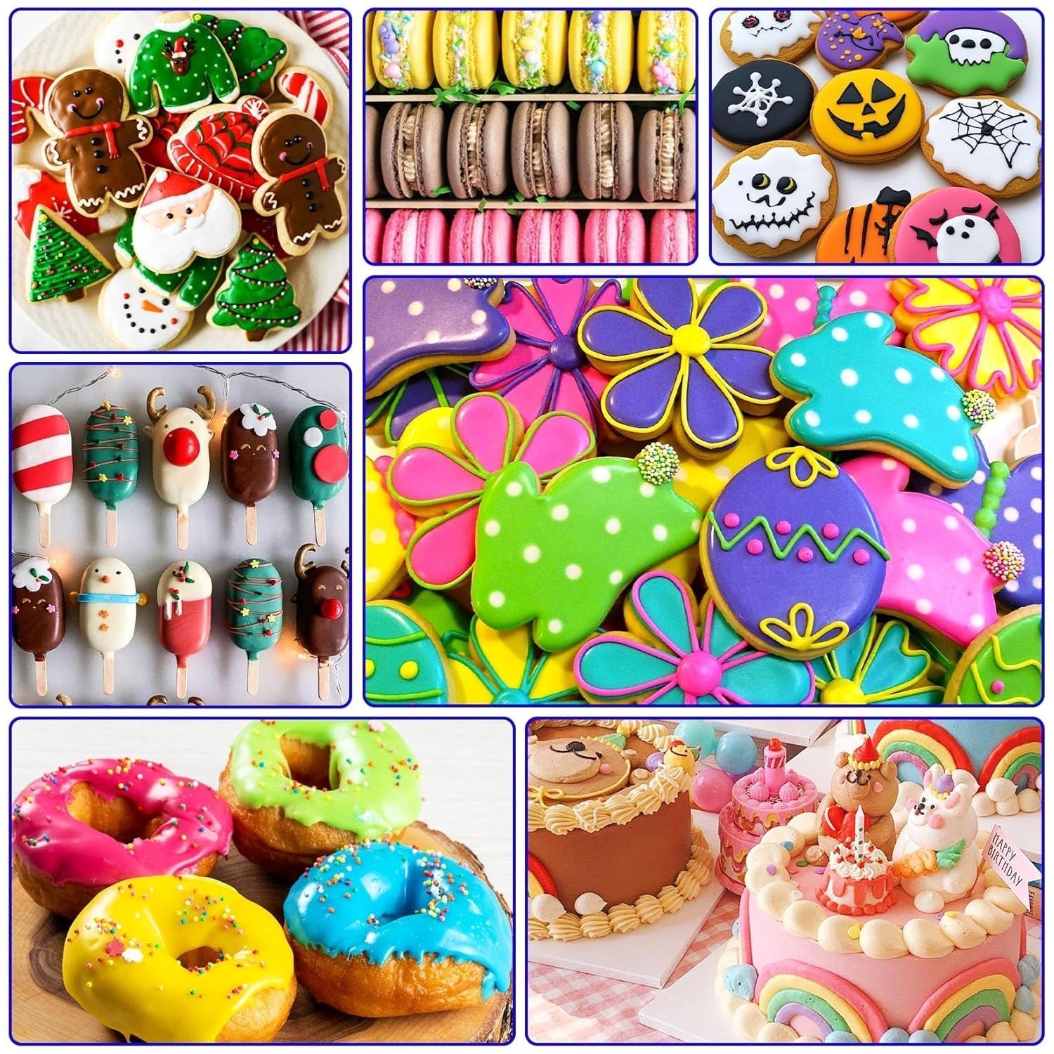 Set 10 coloranti alimentari, lichizi, 10 x 10 ml Naty Shop