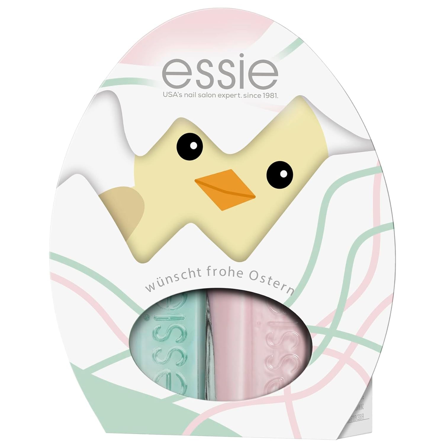 Essie Nail Lacquer til Farbintensive fingernegle, nr. 608 fredfyldte skifer, hvede, 13,5 ml