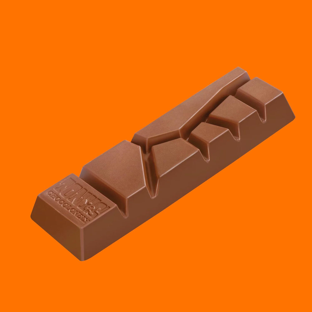 Tony's Chocolonely, mælkechokolade med karamel og havsalt 47g