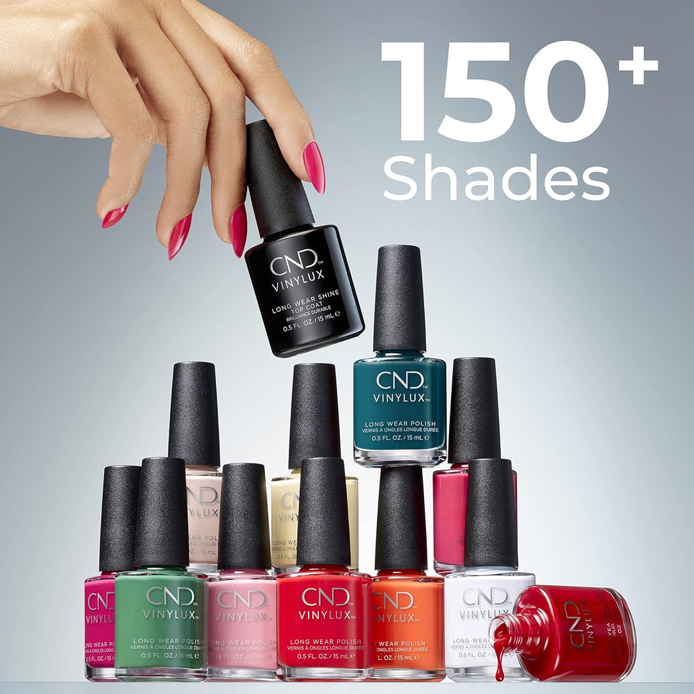 CND Vinylux - Langtidsholdbar neglelak - Klassisk neglelak - Forgyldt salvie #433 15 ml