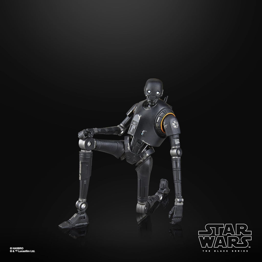 Star Wars seria neagră K-2SO (Kay-Tuesso) Andor figurină de acțiune de colecționat, 15 cm Action figures Naty Shop