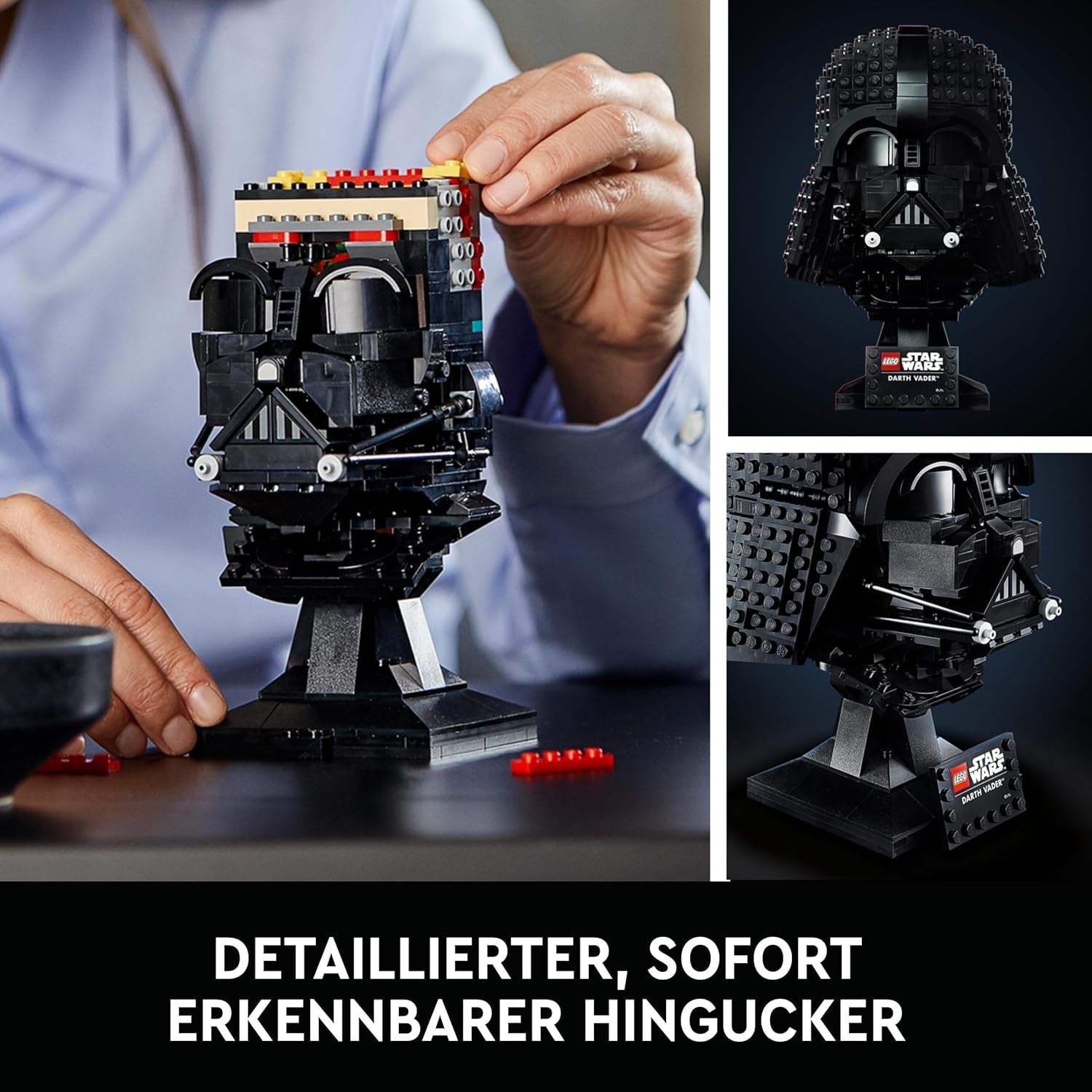 LEGO Star Wars Darth Vader byggesæt til voksne, gaveidé til mænd, kvinder, ham eller hende, samlingsmodel til at bygge og vise 75304 byggesæt Besuche den LEGO-Store