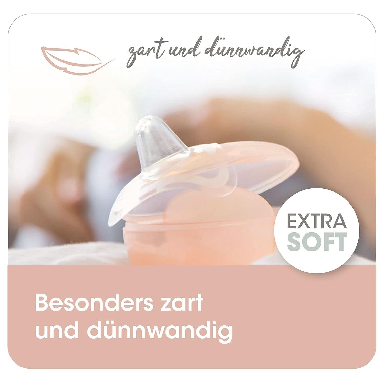 Nip® First Moments brystvorteskjolde, 2 stk. Mad og ammetilbehør Bebe Naty Shop