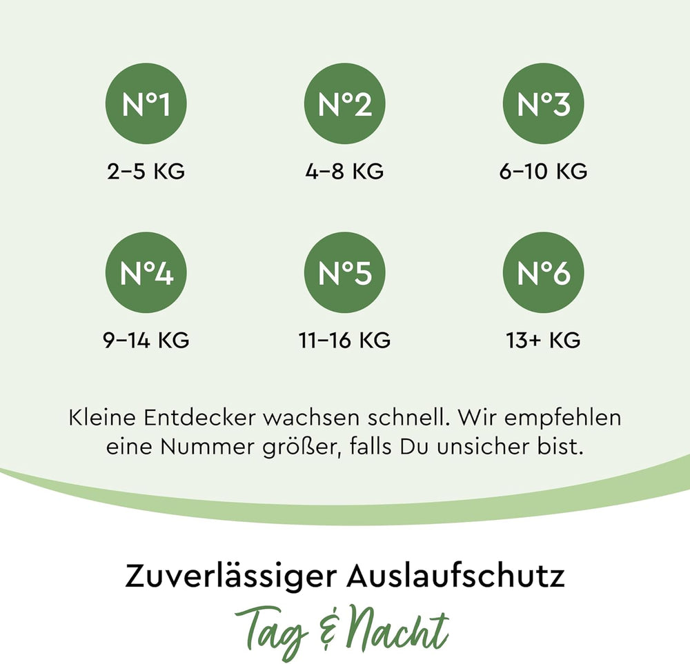 LILLYDOO Eco-bleer, størrelse 5 (11-16 kg), månedlig æske (125 stk.)