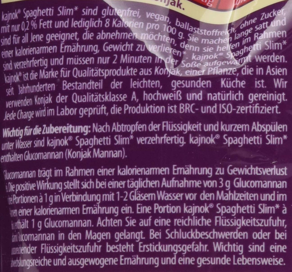 Tynd vegansk spaghetti, 200 g