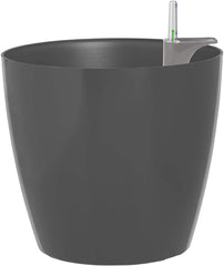 GHIVEC SAN REMO 30CM CU AUTOUDARE ANTRACIT, antracit