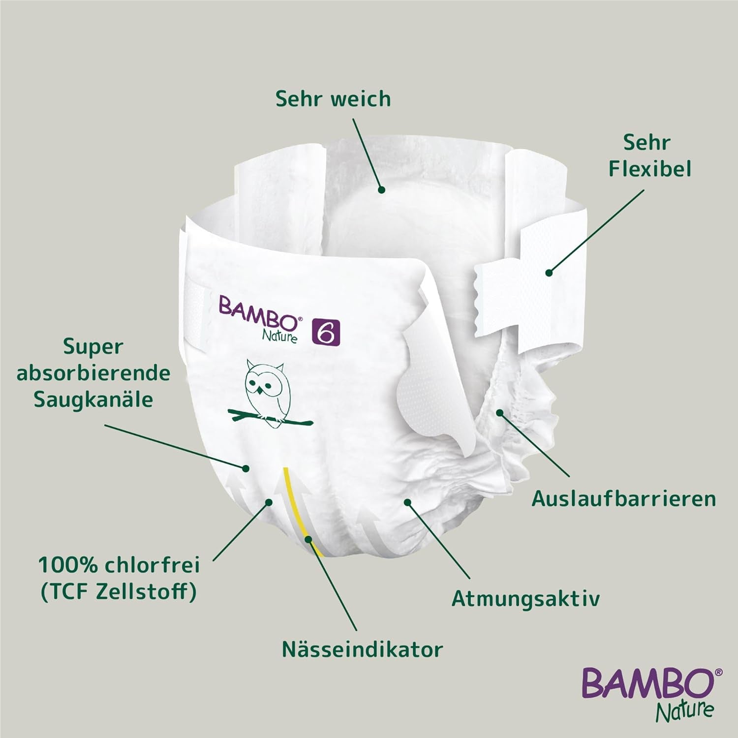Bambo Nature Premium Eco bleer, str. 6, 1,63 kg