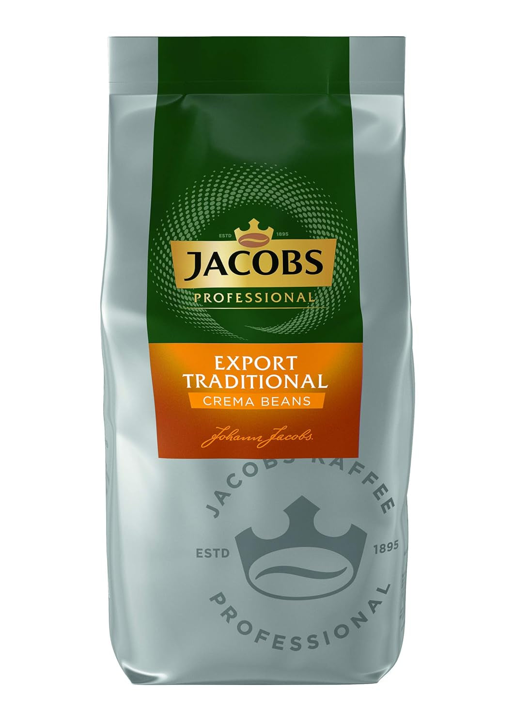 Jacobs Professional Le Grand Café Creme, hele kaffebønner 1 kg, Mild, Intensitet 2/5 Coffee Naty Shop 1 kg Café Cream Eksport Traditionel