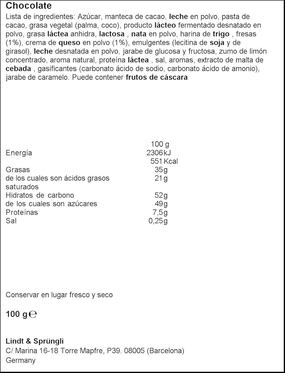 Lindt HEJ Jordbærchokoladecheesecake | Bar 100g | Mælkechokolade med jordbærkvarkcremefyld | Chokoladebar | Chokoladegave (pakke med 5)