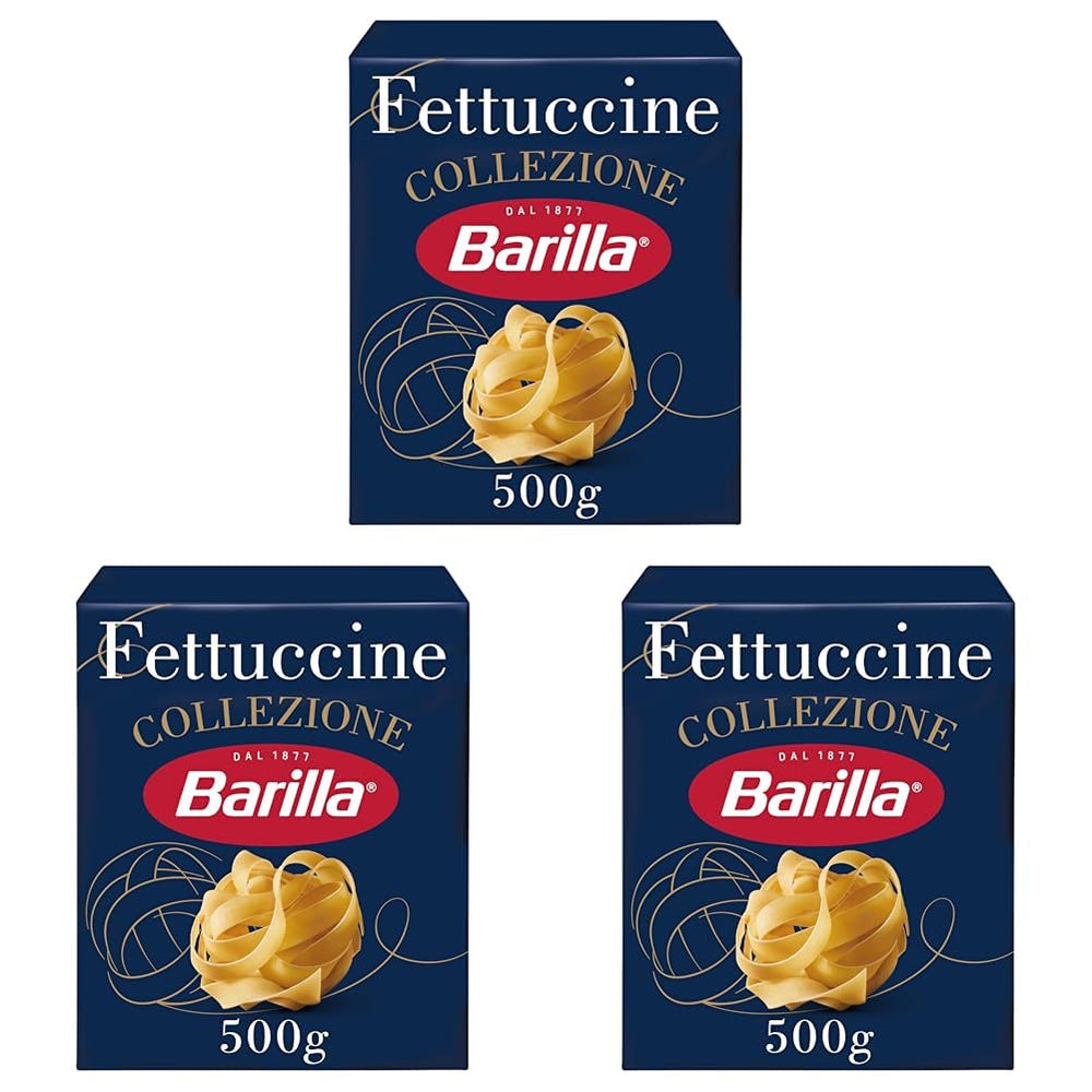 Pasta Barilla Collezione Fettuccine, (1 x 500 g) (pakke med 3)