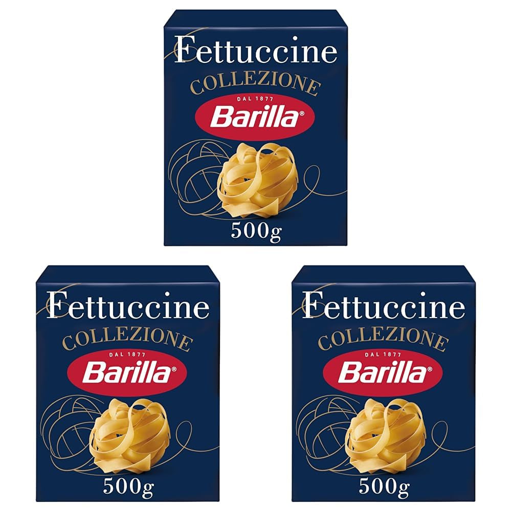 Pasta Barilla Collezione Fettuccine, (1 x 500 g) (pakke med 3)