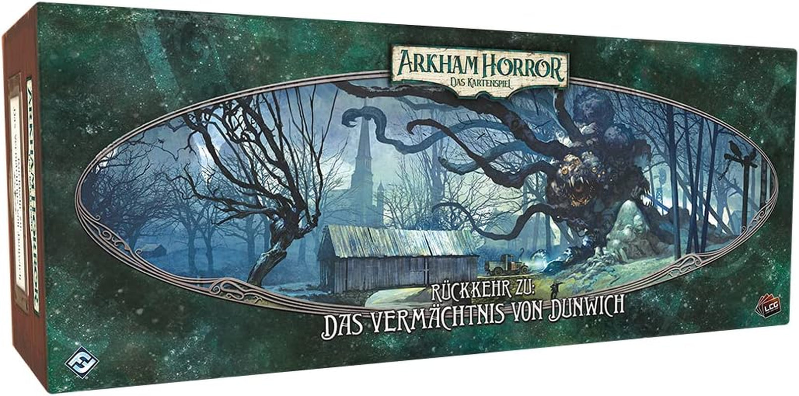 Fantasy Flight Games, Arkham Horror: LCG, Core Game, Expert Game, Card Game, 1-4 spillere, i alderen 14+, 45+ minutter, tysk, flerfarvet, farverigt