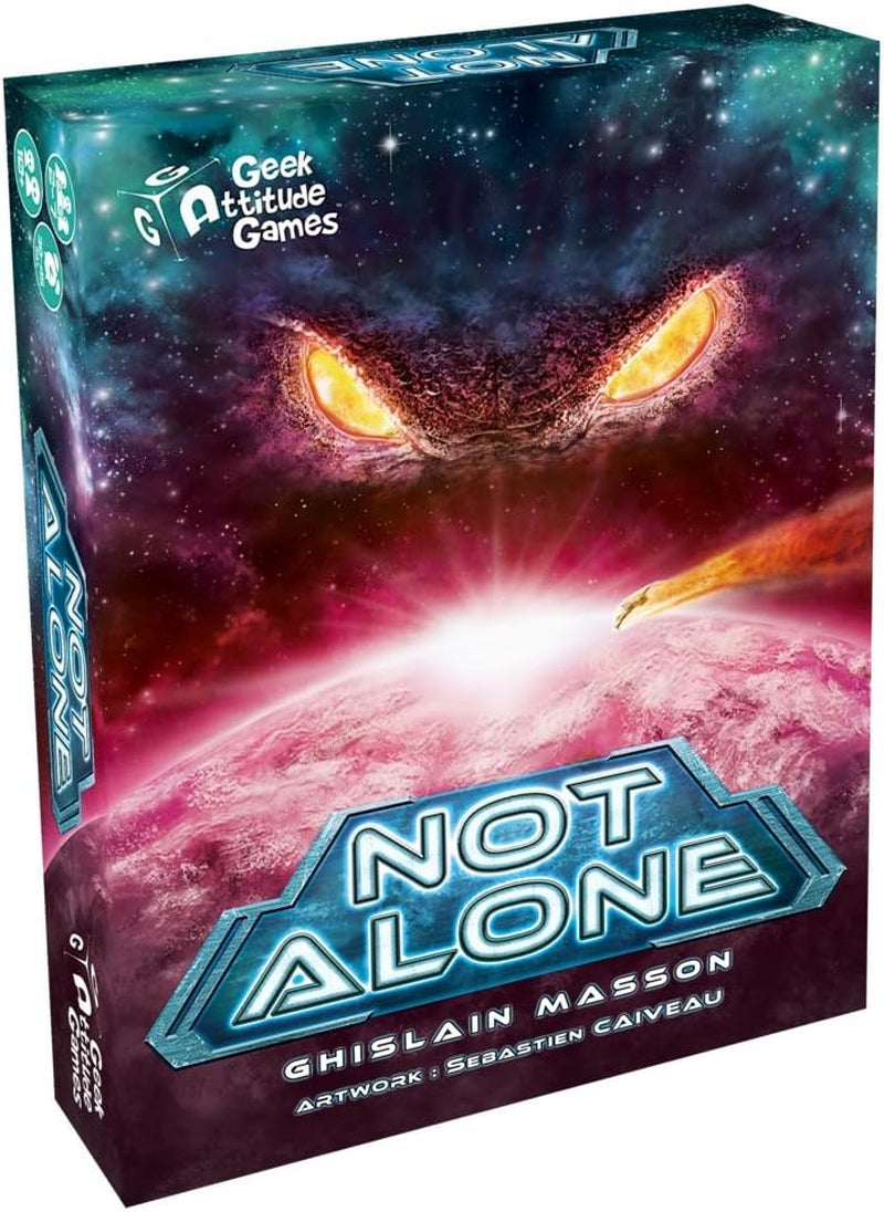 Asmodee Not Alone - Sort: Strategispil: Space Survival - Brætspil - For 2 til 7 spillere - 10+