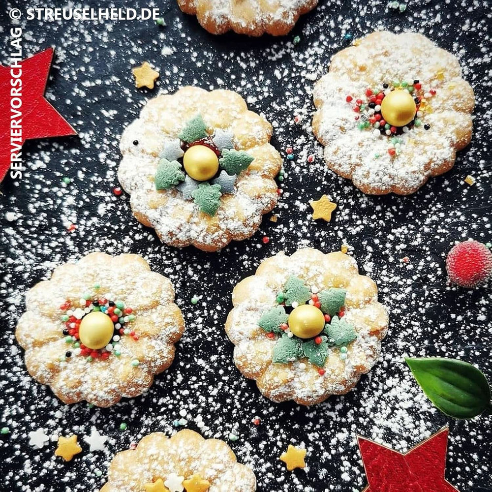 Juletemadrys, 40 gram Sprinkles Naty Shop