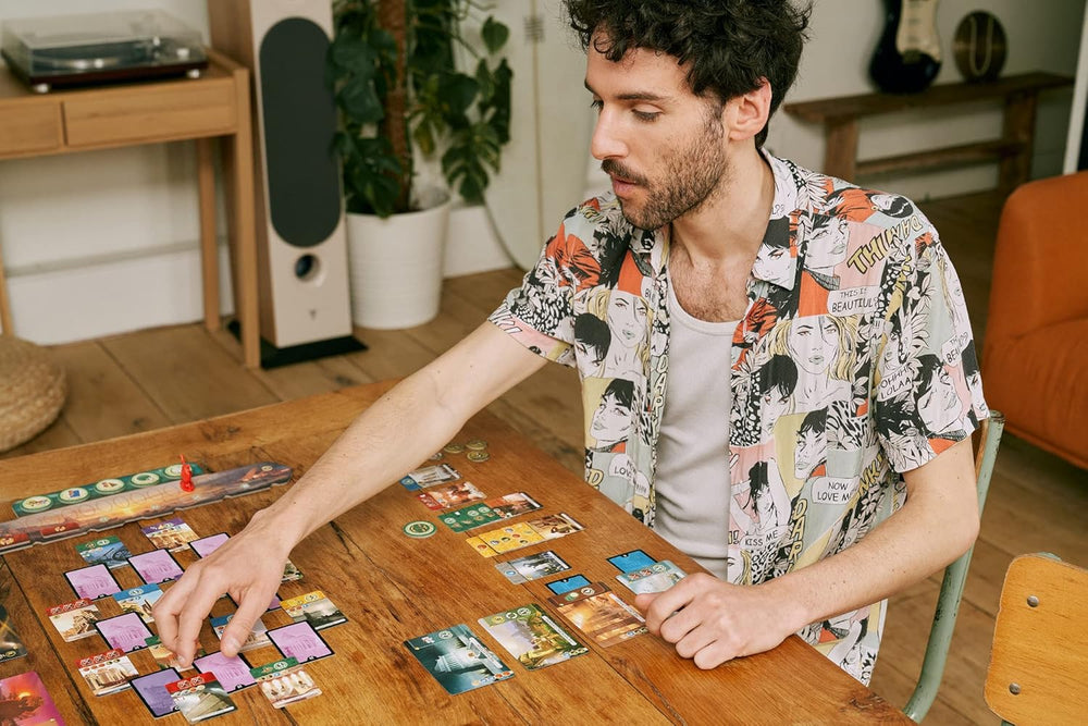 Asmodee 7 Wonders Duel, Core Game, Connoisseur Game, Strategi Game, 2 Players, Ages 10+, 30 Minutes, German