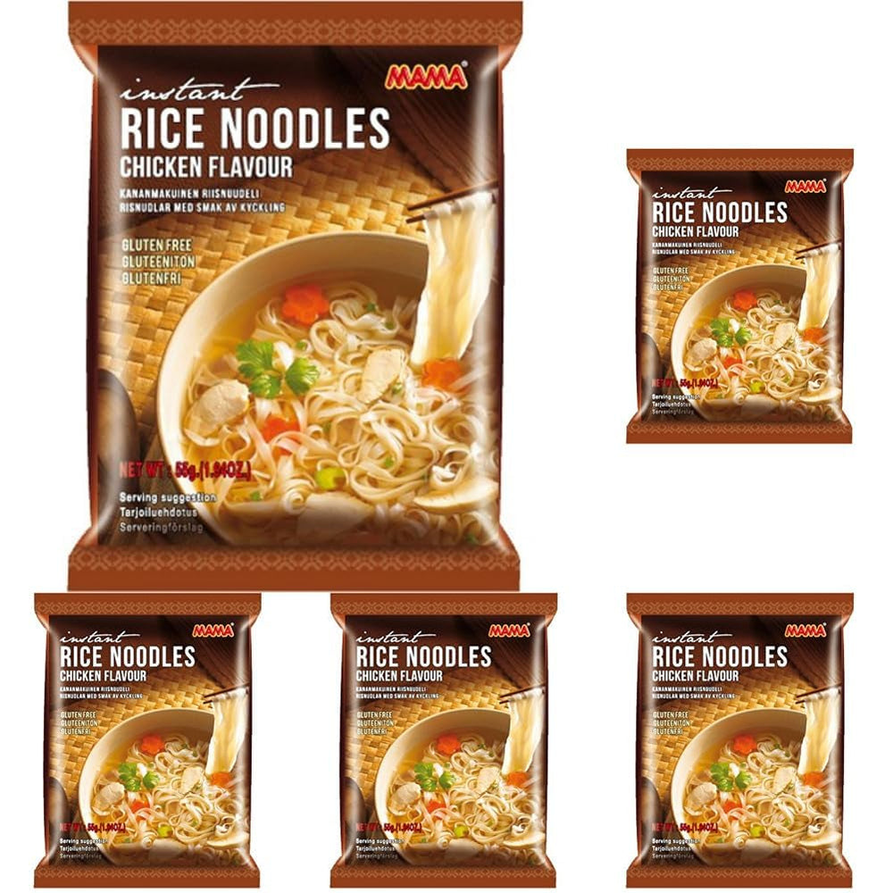 MAMA - Bol cu tăiței instant de orez Pho Ga - (1 x 65g)