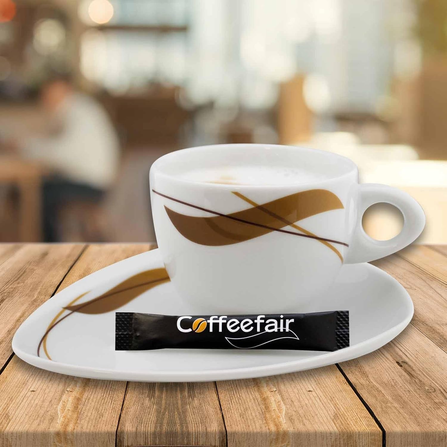 Coffeefair Kaffeeweißer 10 x 1kg højkvalitets Kaffeeweißer for Vending-Automaten & Kaffeevollautomaten, hohe Weißkraft, sehr ergiebig & gut löslich