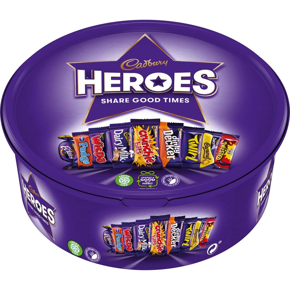 Chokoladeæske Heroes 550g