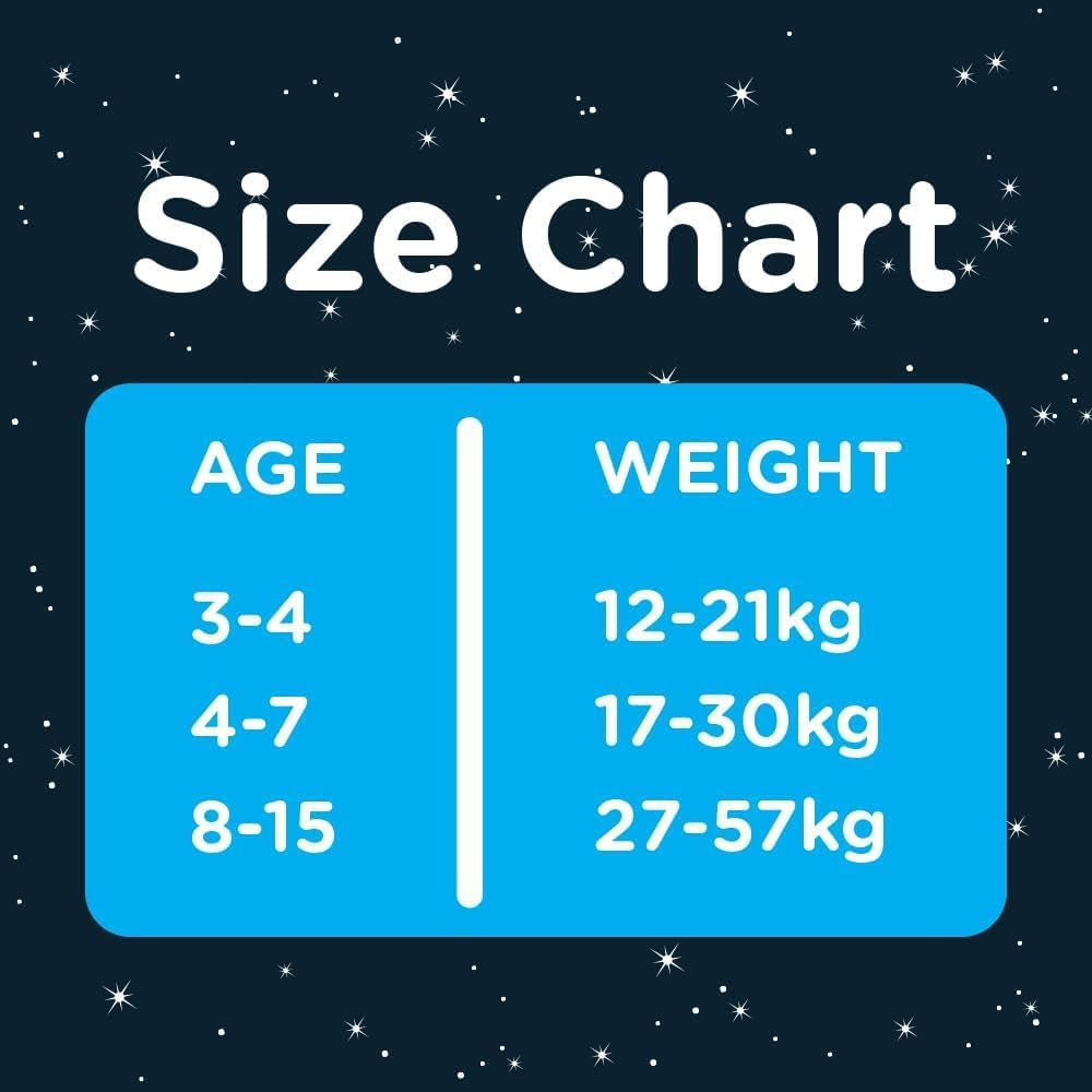 DryNites Pyjamasbukser til drenge 3-5 år 1 pakke (1 x 16 stk.)