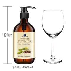 Ulei de jojoba organic 1 litru, 100% pur Cosmetice si Infrumusetare Naty Shop