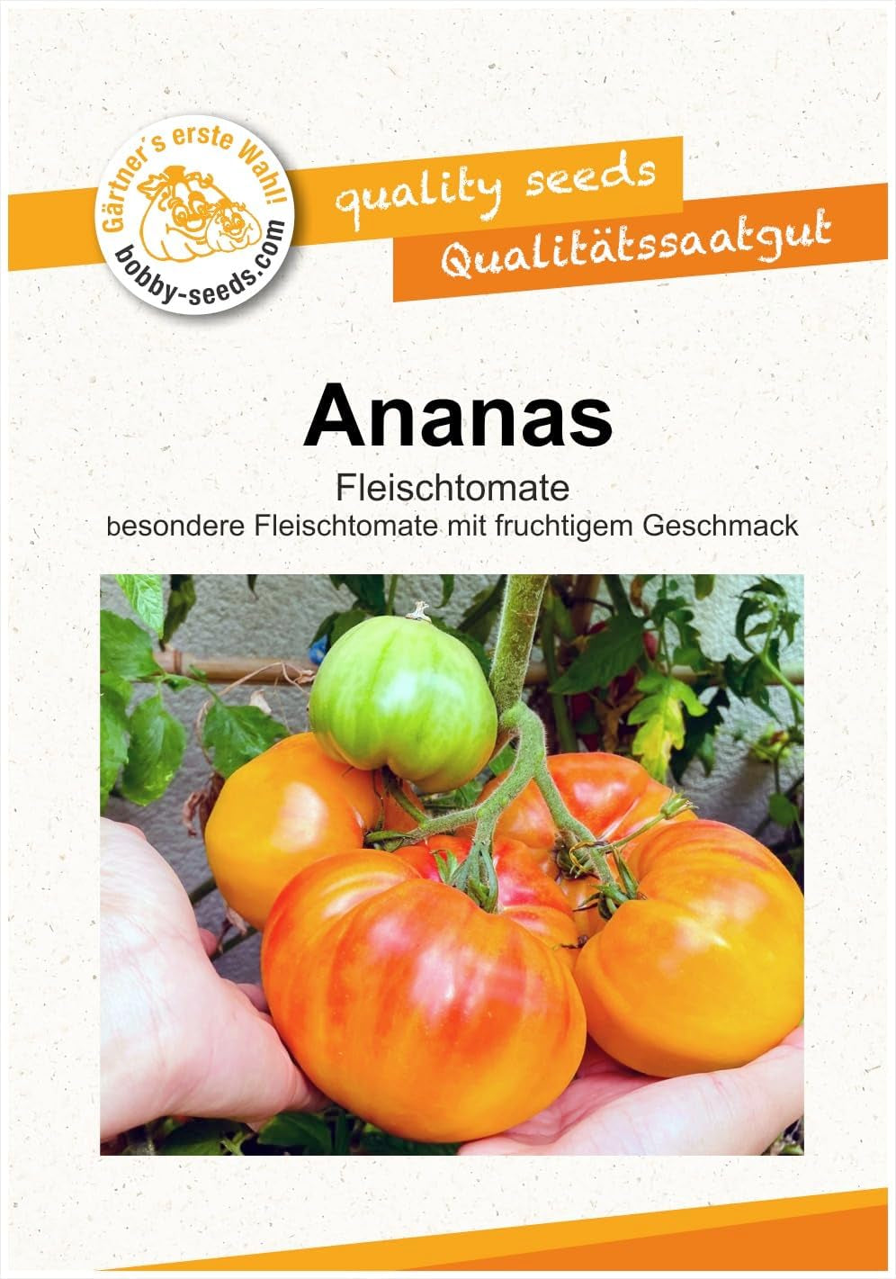 Sungold F1 Cherrytomate Tomatensamen Von Bobby-Seeds Portion