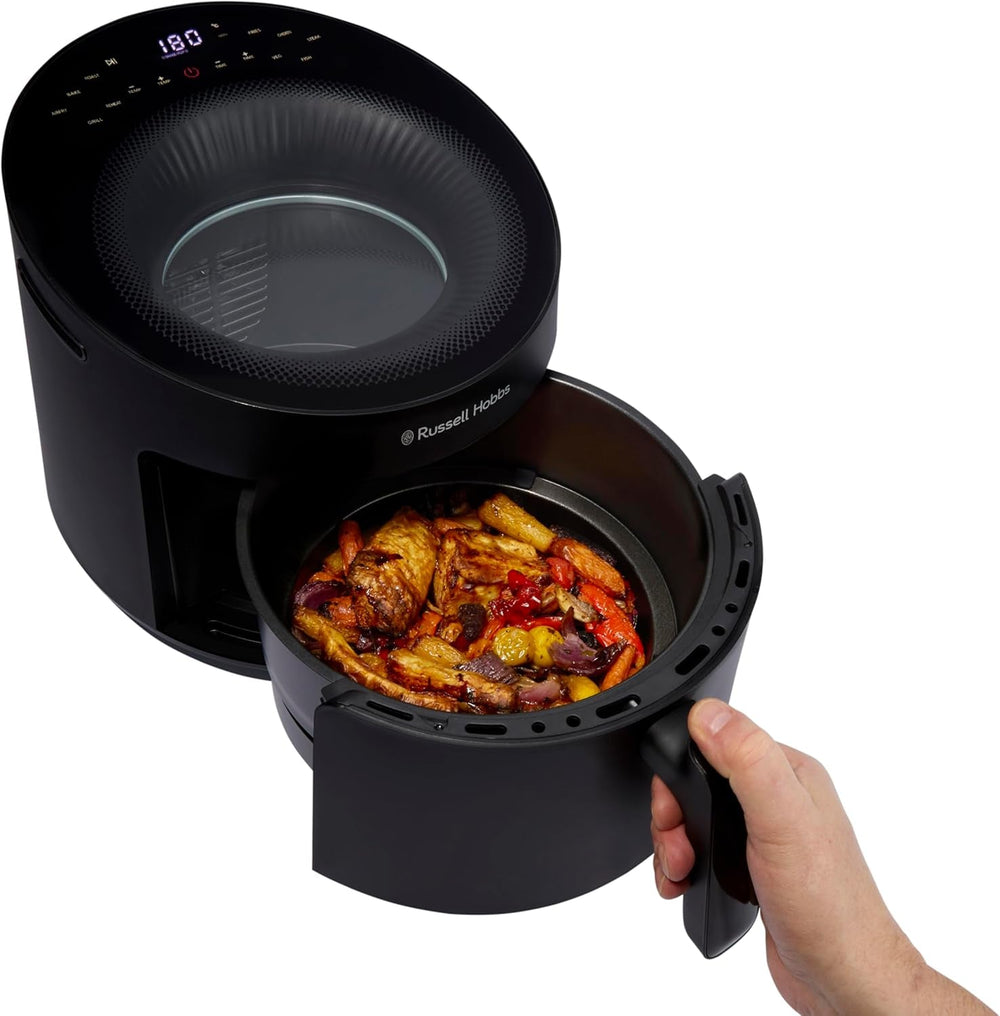 Russell Hobbs Airfryer, 5 liter, 10 programmer, visningsvindue Naty Shop Appliances