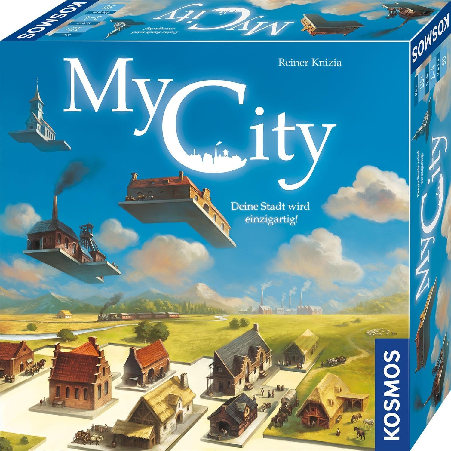 Kosmos 682224 My Island Legacy Game 8 Chapters Brætspil for 2-4 spillere i alderen 10+ Baseret på hittet My City (nomineret til årets spil 2021)