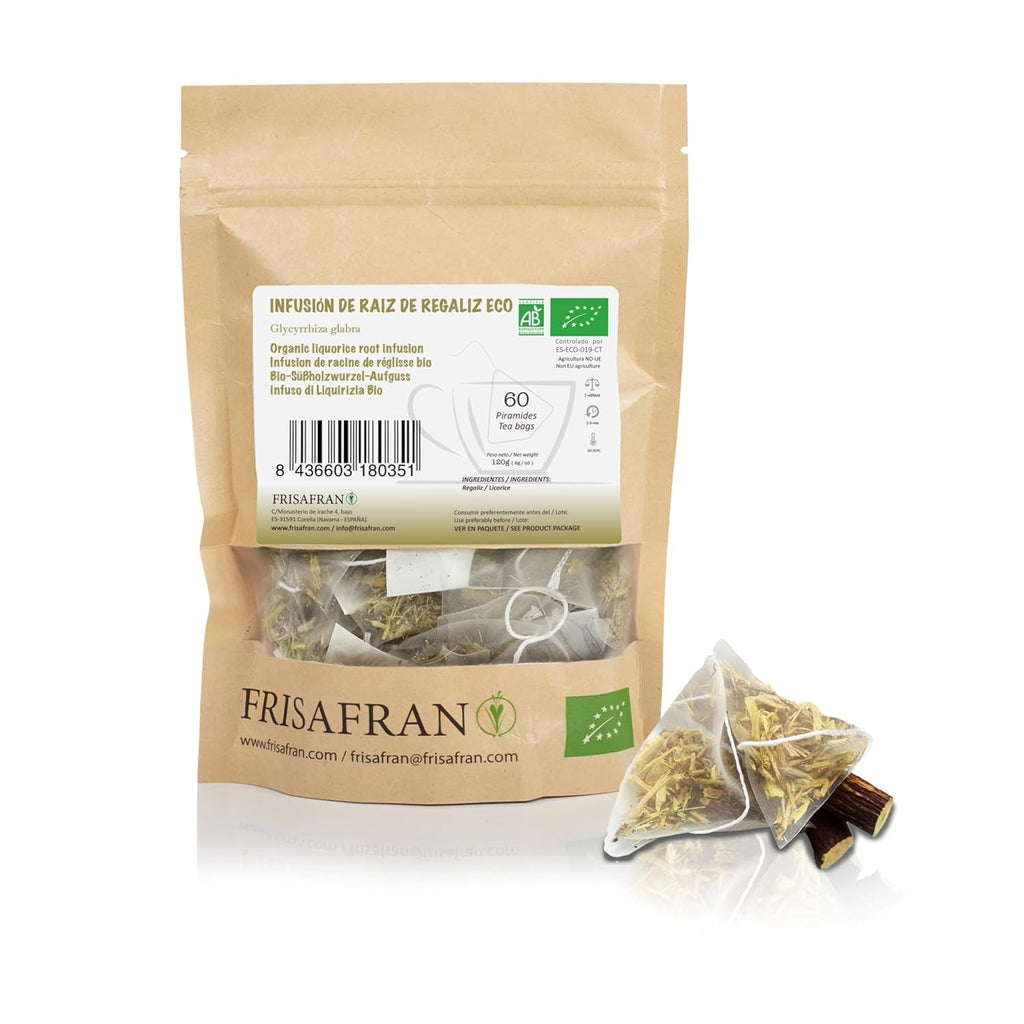 FRISAFRAN | Ceai verde organic Mint Gunpowder în piramide 30 unități | 60G | Antioxidant | Ceai verde japonez | Digestiv | Băutură răcoritoare | Infuzie de mentă | Ceai pur | Frunze de mentă | Cald-rece
