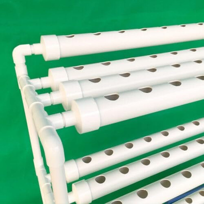 Pflanzen Pflanze Hydroponic System Grow Kit 90 Plantesteder Drei Layer Satz GemüSe Tool Garten Systeme Plante Grøntsag Hydrokultur Hydroponische Garden Hydroponik Anbausystem PflanzpläTzen 3Schicht