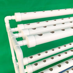 Pflanzen Pflanze Hydroponic System Grow Kit 90 Plantesteder Drei Layer Satz GemüSe Tool Garten Systeme Plante Grøntsag Hydrokultur Hydroponische Garden Hydroponik Anbausystem PflanzpläTzen 3Schicht