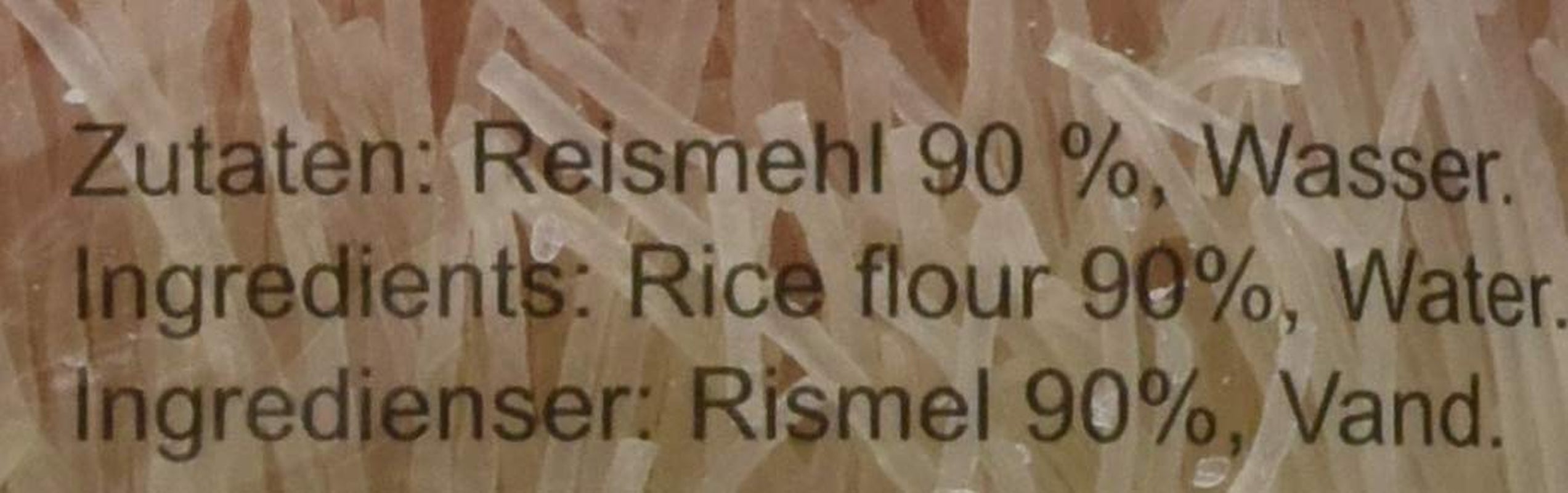 Ricefield Vermicelli 0,8 mm Bun Gao 6 Pack (6 x 400 g)
