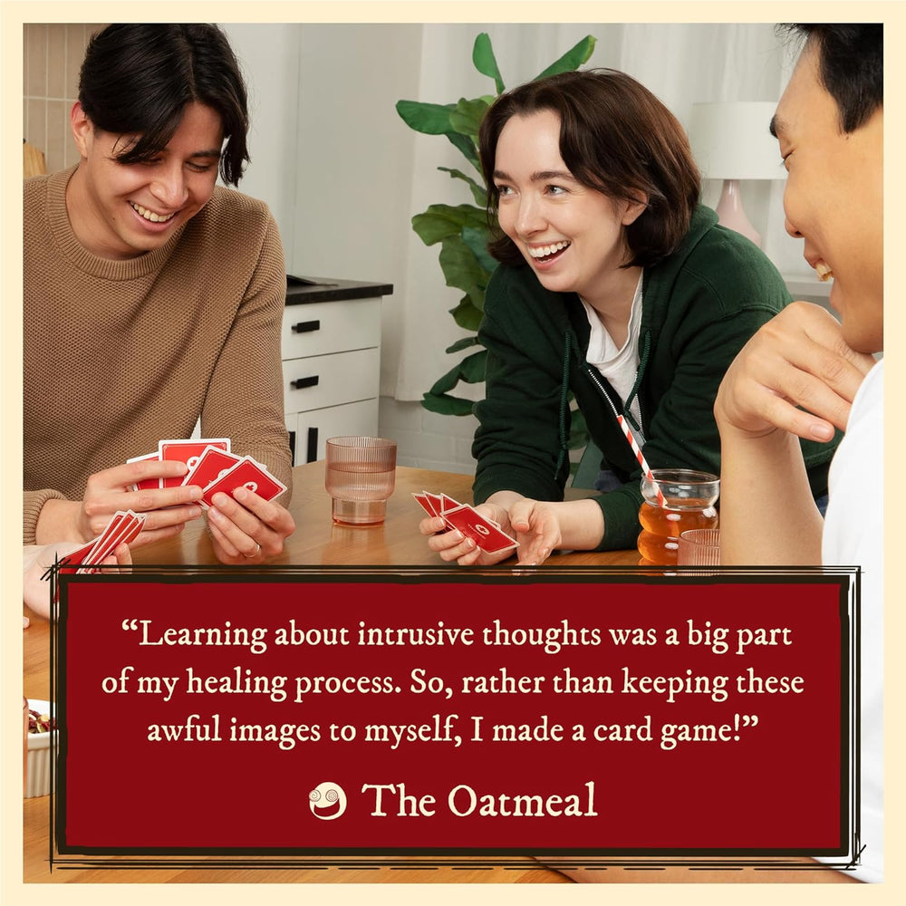 Terapeut îngrozitor: Ediția principală a jocului – Joc de cărți amuzant pentru adulți, pentru 3-8 jucători, cu vârsta de peste 17 ani – Jocuri de petrecere și distracție în familie într-o seară de jocuri