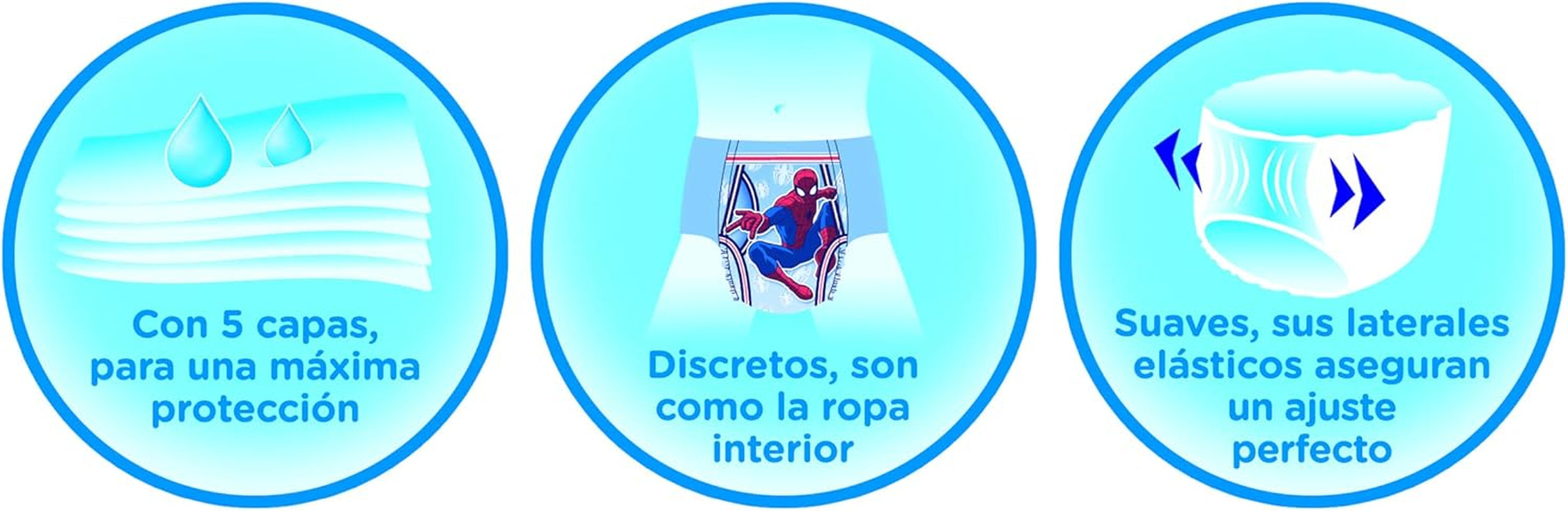 Huggies DryNites Nattøj til piger, 3-5 år (16-23 kg), 2 x 16 stk.