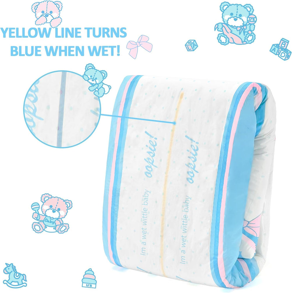 Bleer med tryk til voksne 5500-5800ml 10 stk. - Toilettrusser (XL)