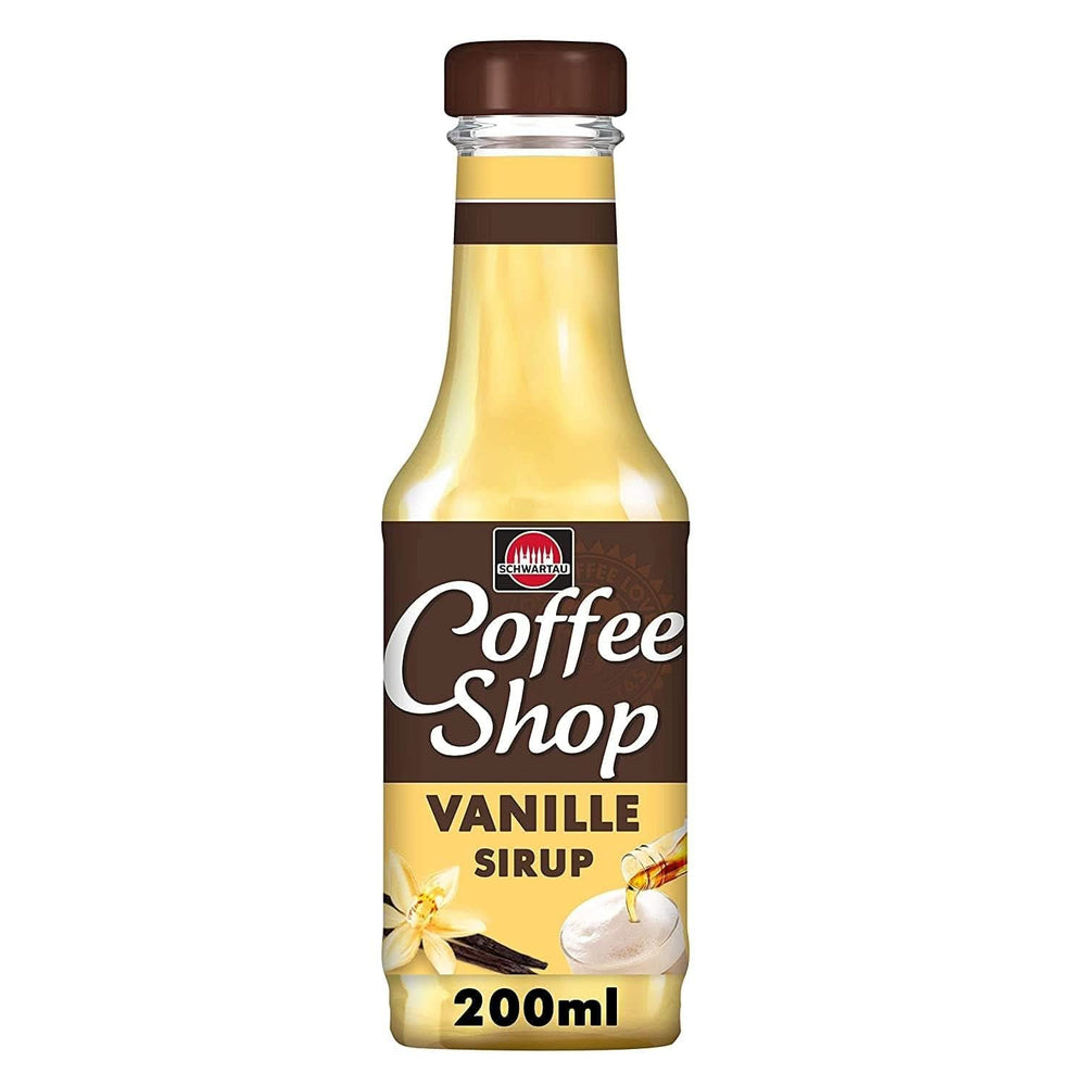 Schwartau Coffee, sirop de cafea pentru rafinarea specialităților de cafea, 200 ml Indulcitori Naty Shop Vanilie