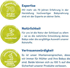 Humana Initial Milk 1, fra fødslen, mælkepulver til spædbørnsmælk, udover modermælk eller som eneste mad til babyer, startmad kun med DHA og laktose, 750 g Mother and Child Naty Shop