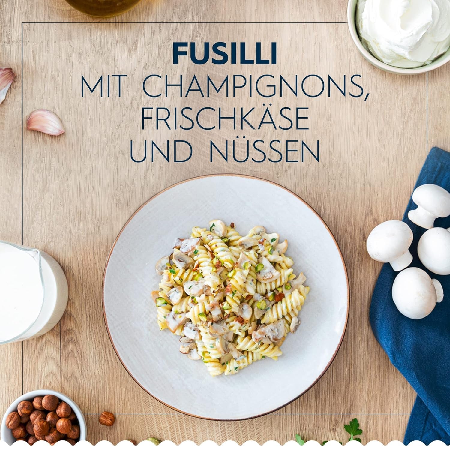 Barilla Pasta Classic Fusilli nr. 98 fra højkvalitets durumhvede, altid al dente, Chili, Spaghetti, Fusilli, Penne, Italiensk, 500g