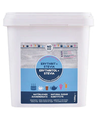 INGEN SUKKER, Erythritol + Stevia Naturlig sukkererstatning uden kalorier 1:1 sødme sammenlignet med sukker, uden smag, 4,5 kg sødemidler Naty Shop